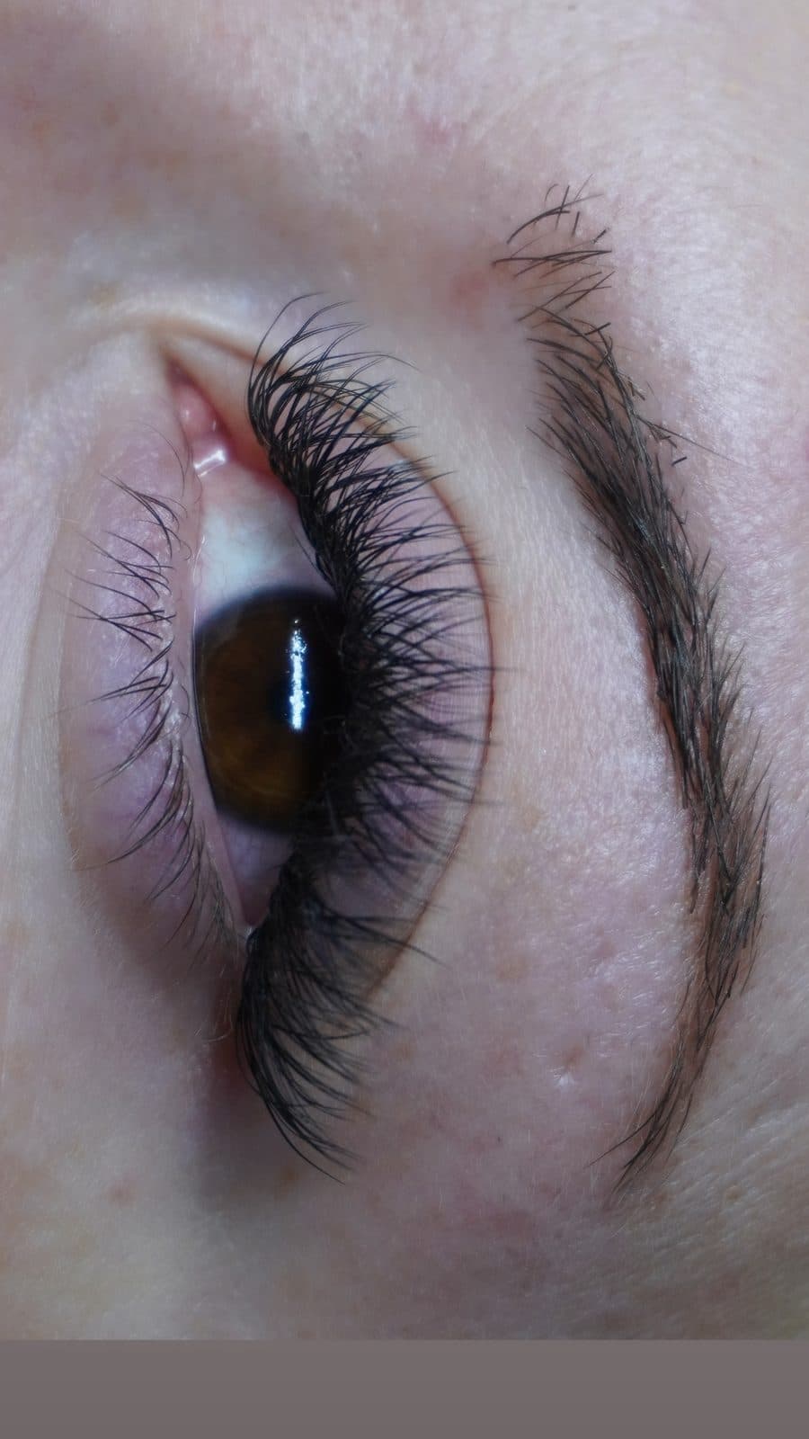 Classic lash extensions, close-up by 902 Beauty Bar, Dartmouth NS